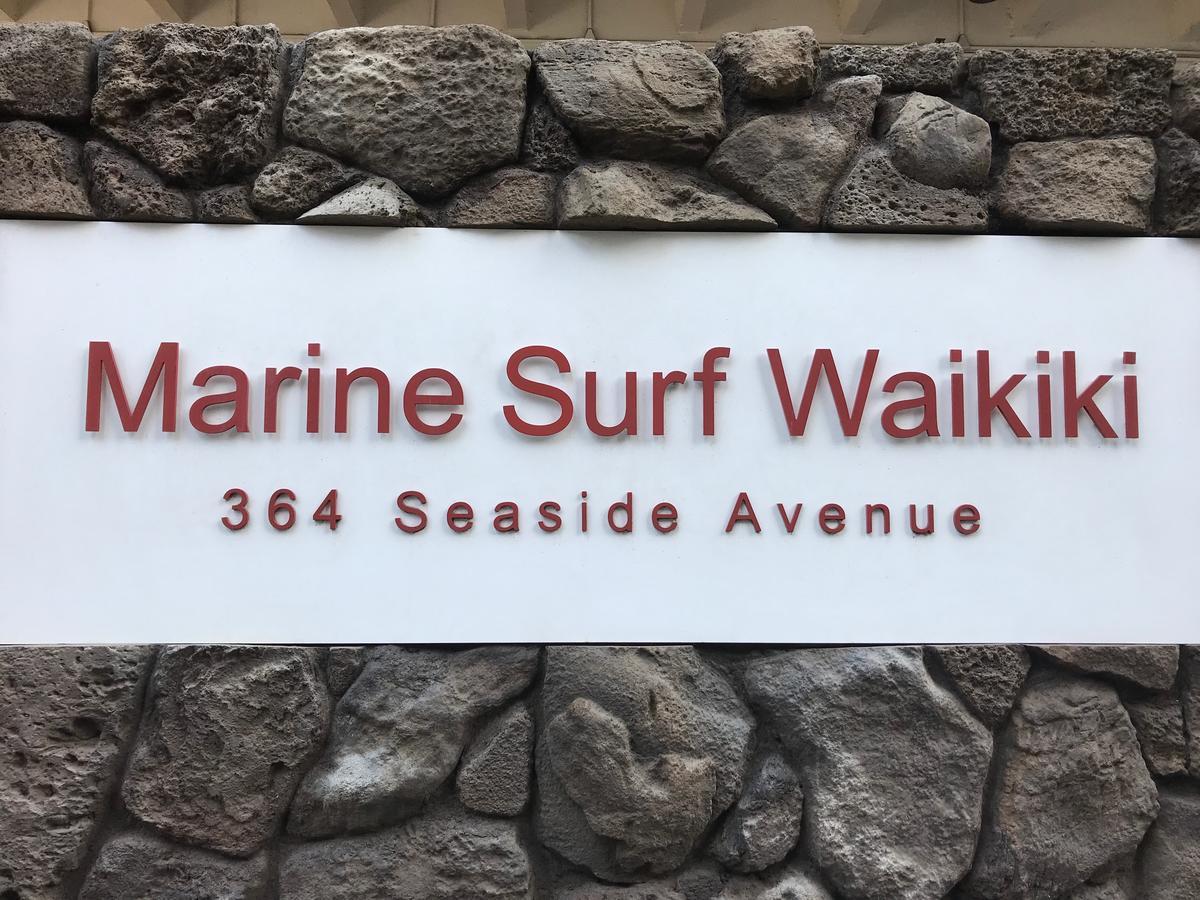 דירות הונולולו Marine Surf Waikiki 10Th Floor A מראה חיצוני תמונה